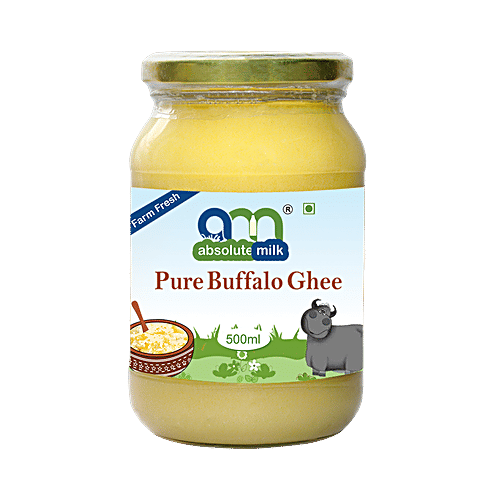 Buy Absolute Milk Farm Fresh Pure Buffalo Ghee Online at Best Price of