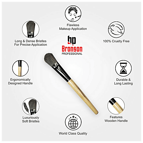 Buy Bronson professional Blending Foundation Brush Online at Best Price