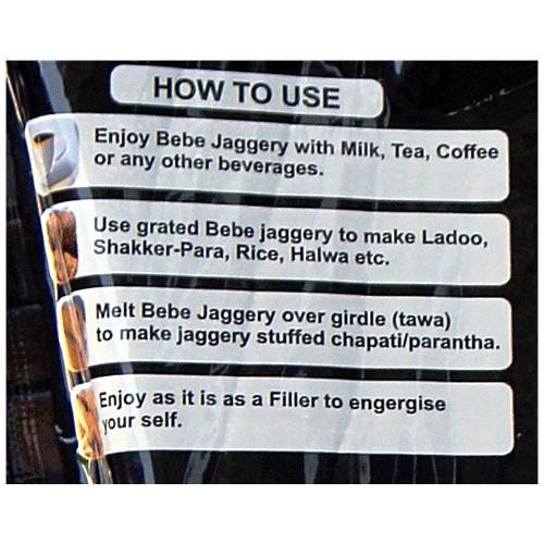 Bebe Solid Jaggery, 400 g  