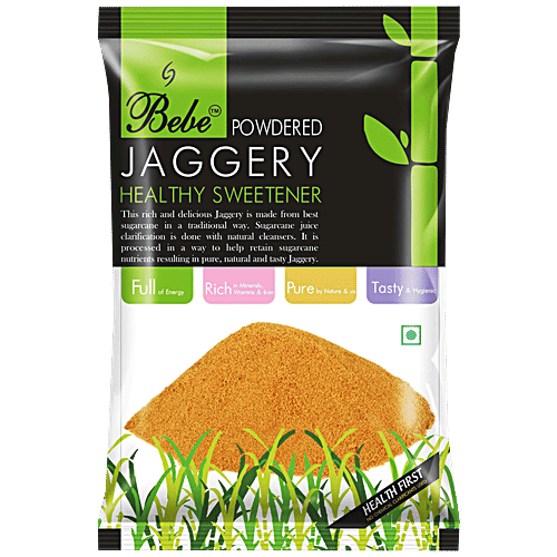 Bebe Powdered Jaggery, 400 g  Rich in Minerals & Vitamins, Free from Preservative