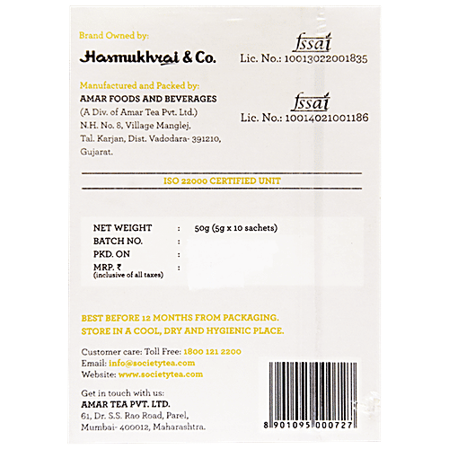 Society Cleanse Green Tea Detox Kahwa Premix, 50 g