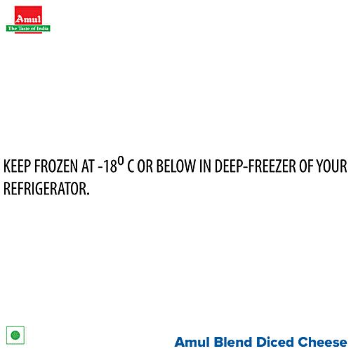 Buy Amul Pizza Cheese Diced Mozzarella & Cheddar Blend Online at Best