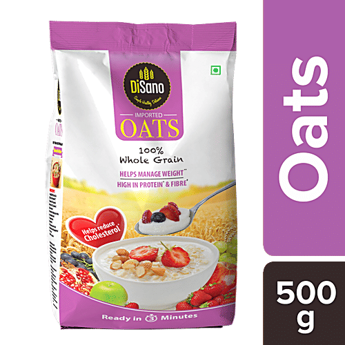 Disano 100% Whole Grain Oats, 500 g  