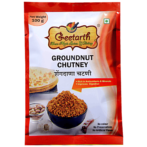 Buy GEETARTH Peanut Chutney / Shengadana Chutney Online at Best Price