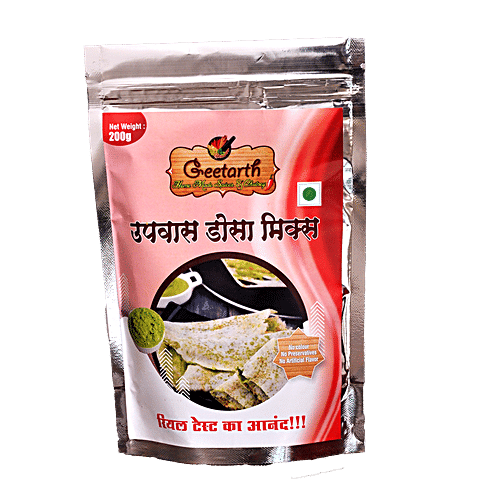Buy GEETARTH Farali Dosa Mix / Upwas Dosa Mix Online at Best Price of