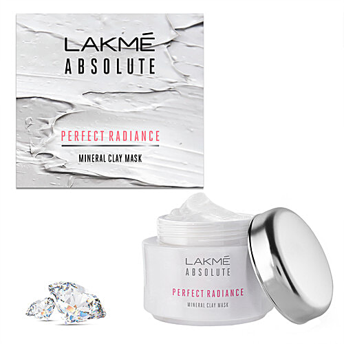 Lakme Absolute Perfect Radiance Mineral Clay Mask, 50 g  