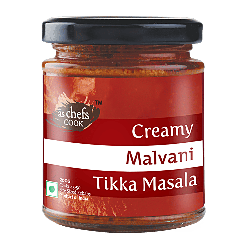 As Chef's Cook Creamy Malvani Tikka Masala, 200 g  