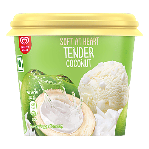 kwality walls Tender Coconut - Frozen Dessert, 100 ml Cup 
