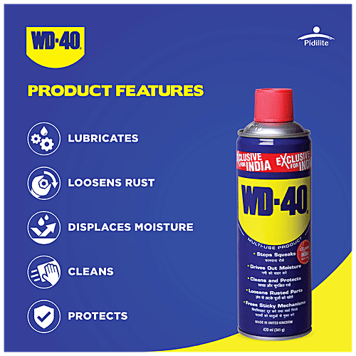 Buy WD 40 WD40 Multipurpose Spray Online at Best Price of Rs 125