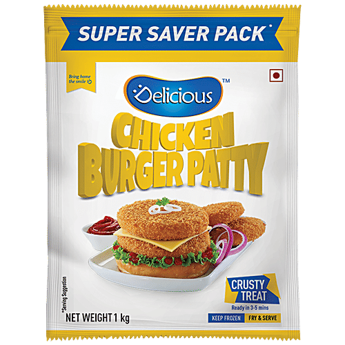 Buy Delicious Chicken Burger Patty Online at Best Price of Rs 580