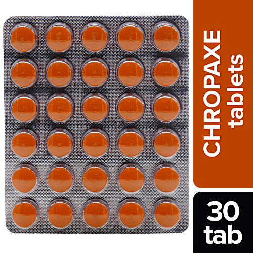 Charak CHROPAXE Tablets - A Natural Chronic Pain Reliever, 30 Tablets Blister pack 