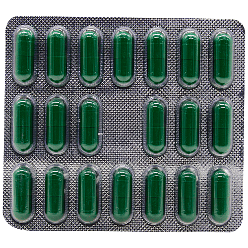 Charak ENDOTONE Capsules - Reduces The Pain Associated With Endometriosis, 20 Capsules Blister pack 