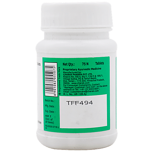 Charak FEMIPLEX Tablet - A Safe & Effective Approach For Recurrent Vaginitis, 75 Tablets Plastic container 