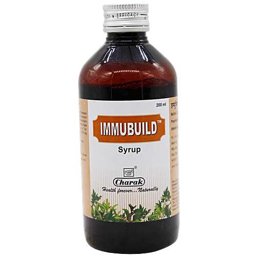 Charak IMMUBUILD Syrup, 200 ml Plastic Bottle 