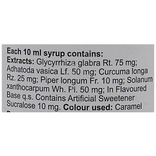 Buy Charak Kofol Sugar Free Syrup A Natural Remedy To Relieve Cough