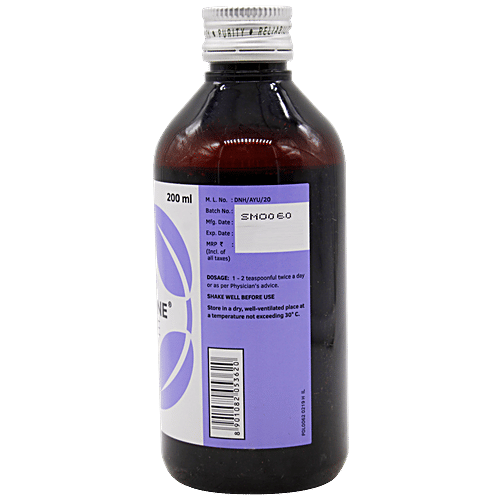Charak M2-TONE FORTE Syrup - Non Hormonal Approach To Excessive Uterine Bleeding, 200 ml Bottle 