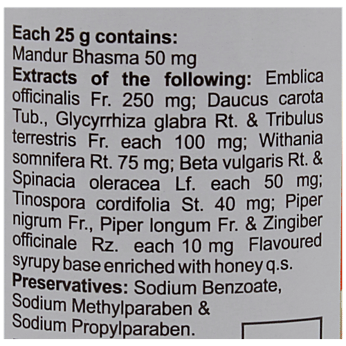 Charak MANOLL Syrup - Rejuvenates & Strengthens Body Tissue, 400 g