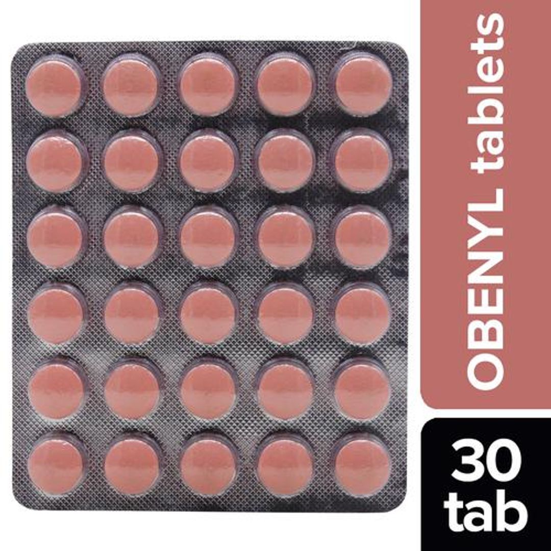 Charak OBENYL Tablets - An Antiobesity Dietary Supplement, 30 Tablets Blister pack