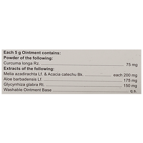 Charak Pilief Ointment - A Topical Formulation To Treat & Prevent Piles, 20 g Tube 