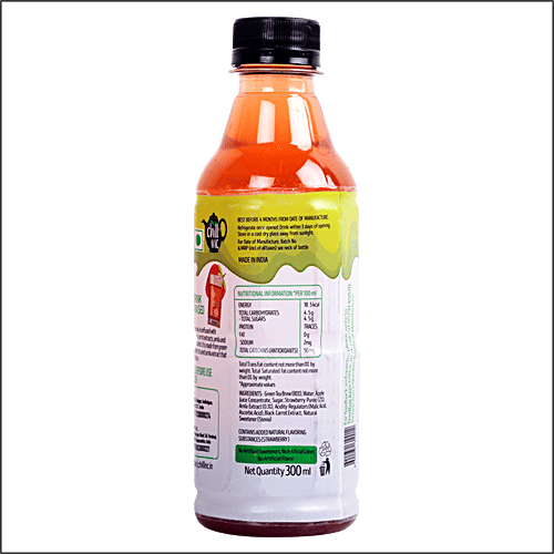Chill Inc Iced Green Tea With Strawberry & Amla, 300 ml  