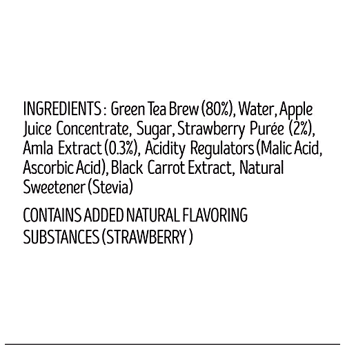 Chill Inc Iced Green Tea With Strawberry & Amla, 300 ml  