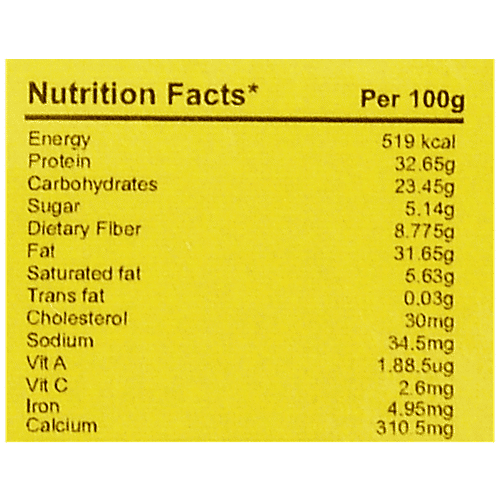 NUTRIWISH Peanut Butter - With Whey Protein & Moringa, 200 g  