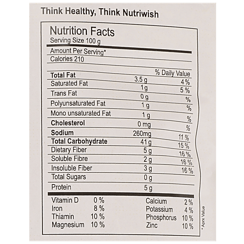 NUTRIWISH Oat Flakes, 500 g  