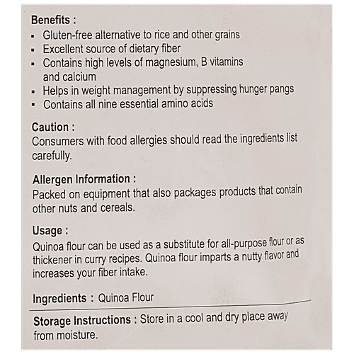 Nutriwish Quinoa Flour, 1 kg Gluten Free