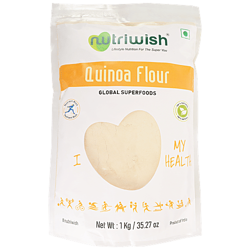 Nutriwish Quinoa Flour, 1 kg Gluten Free
