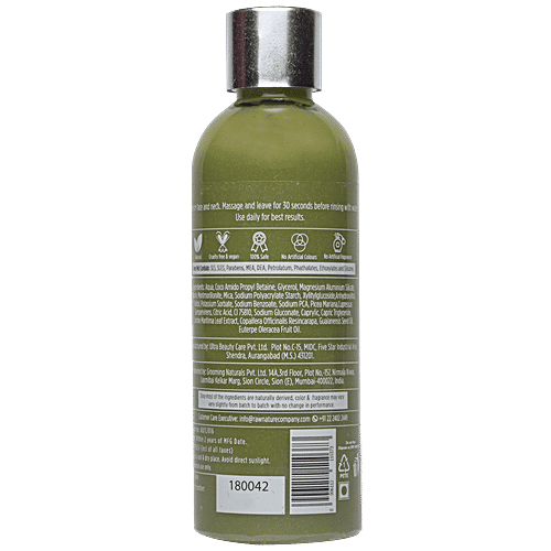 RawNature Volcanic Green Clay Face Wash, 100 g  