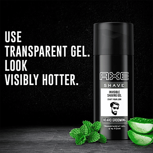 Buy Axe Invisible Shaving Gel Beard Grooming Online at Best Price of