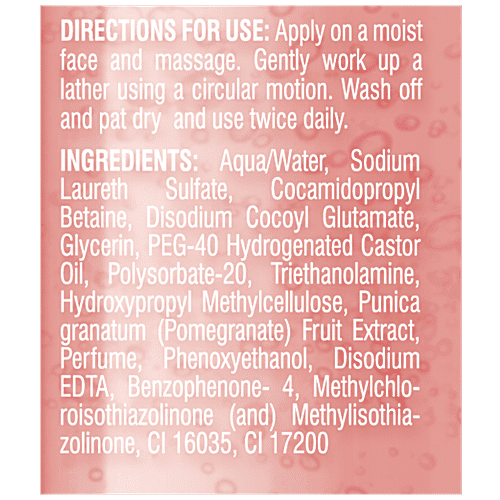 Buy Joy Skin Fruits Foaming Face Wash Pomegranate Brightening + Radiant Glow Online at Best