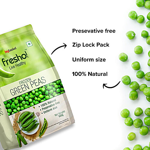 Buy Fresho Frozen Green Peas Online at Best Price of Rs 99 bigbasket