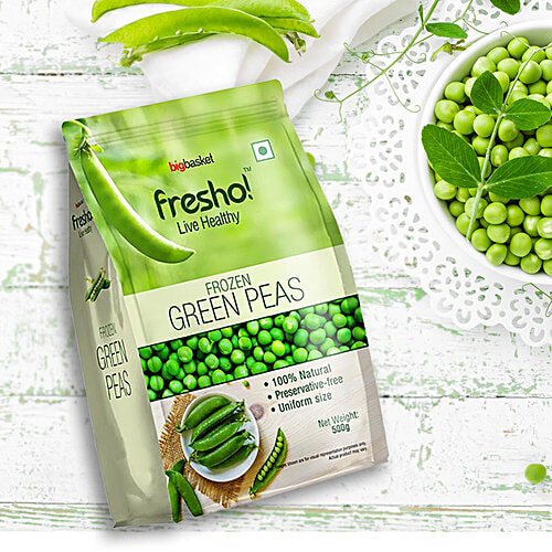 Buy Fresho Frozen Green Peas Online at Best Price of Rs 99 bigbasket