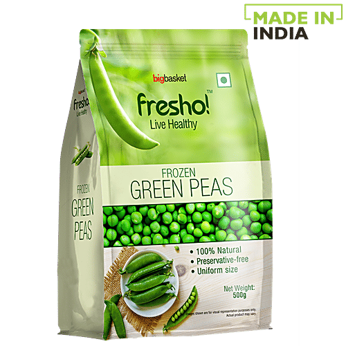Buy Fresho Frozen Green Peas Online at Best Price of Rs 99 bigbasket