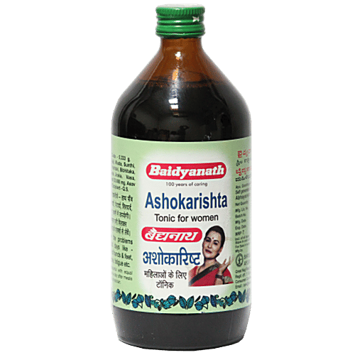Baidyanath Ashokarishta Asava Kadha - For Menstrual Issues In Women, 450 ml