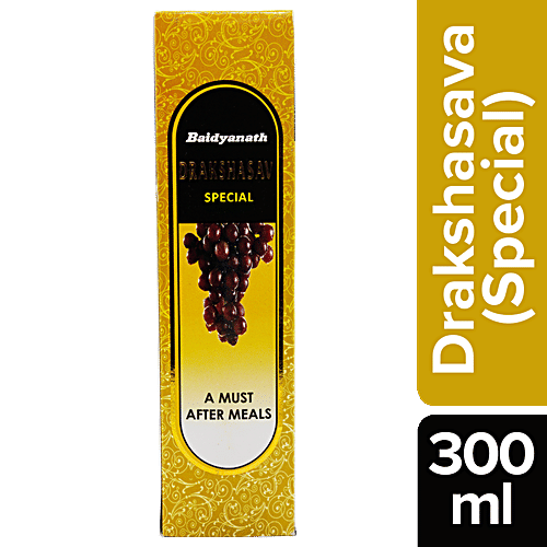 Baidyanath Drakshasava Special, 300 ml  