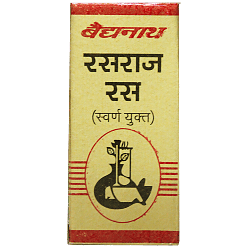 Baidyanath Nagpur Rasraj Ras Gold - Neuro Care Tablets, 10 pcs  