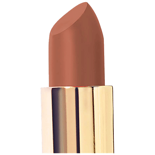 MyGlamm Lit Satin Matte Lipstick - Two Broke Girls, 4.5 g  