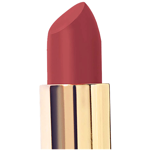 MyGlamm Lit Satin Matte Lipstick - Queen Of The South, 4.5 g  