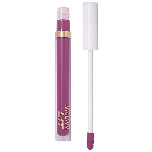 MyGlamm Lit Liquid Matte Lipstick - Ghosted, 3 g  