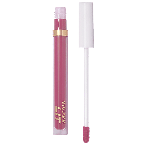MyGlamm Lit Liquid Matte Lipstick - Draking, 3 g  