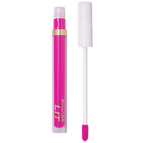 MyGlamm Lit Liquid Matte Lipstick - Burner, 3 g  