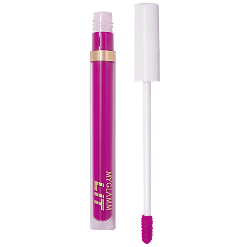 MyGlamm Lit Liquid Matte Lipstick - Swipe Right, 3 g  