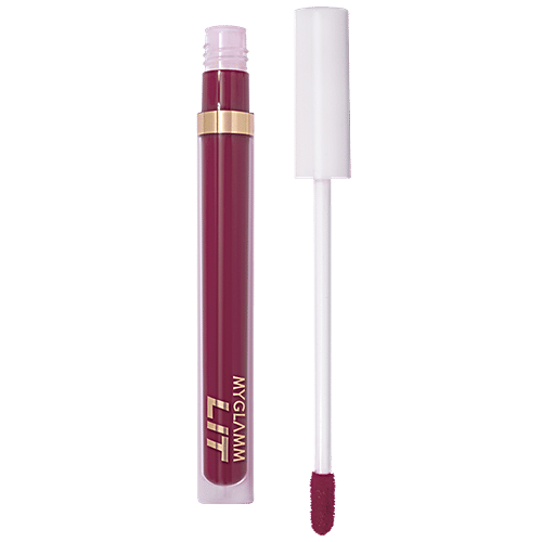MyGlamm Lit Liquid Matte Lipstick - Slow Fade, 3 g  