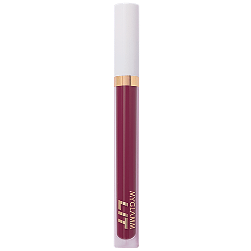 MyGlamm Lit Liquid Matte Lipstick - Slow Fade, 3 g  