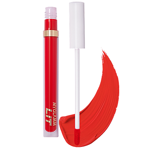 MyGlamm Lit Liquid Matte Lipstick - Snacc, 3 g  
