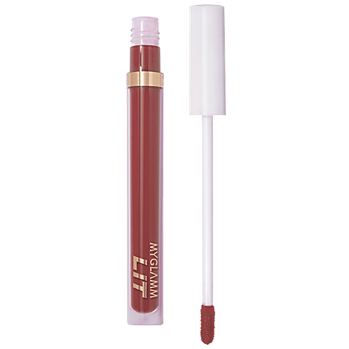 MyGlamm Lit Liquid Matte Lipstick - Ship, 3 g  