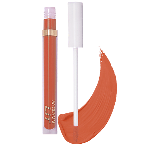 MyGlamm Lit Liquid Matte Lipstick - Hook Up, 3 g  