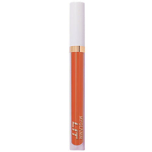MyGlamm Lit Liquid Matte Lipstick - Smash, 3 g  